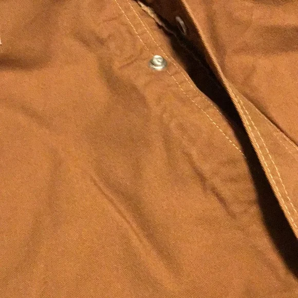 Carhartt Vest Men's 2XL Brown FR Fire Resistant Duck Insulated Workwear Vest - Picture 3 of 9